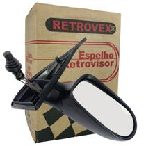 Retrovisor Direito Com Controle Strada 2008 A 2020 / Palio 2 Portas 2009 A 2019 / Palio 2008 A 2010 - Retrovex 4460
