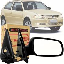 Retrovisor Direito Gol bola Parati G3 G4 2001 2002 2003 a 2013 2014 2 Portas Com Acabamento e Controle