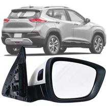 Retrovisor Direito Passageiro Chevrolet Tracker 2021 2022 Elétrico com sensor de Ponto Cego e Capa em Prime ou Vinho Retrovisor Direito Passageiro Chevrolet Tracker 2021 2022 Elétrico com sensor de Ponto Cego e Capa em Prime ou Vinho