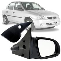 Retrovisor Direito (passageiro) Corsa Wind Hatch Sedan Wagon 94 / 2002 Classic 2003 / 2010 Com Controle e Acabamentos