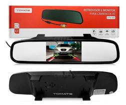 Retrovisor e Monitor para Câmera de Ré Tomate MTM-043 - Segurança e Praticidade Retrovisor e Monitor para Câmera de Ré Tomate MTM-043 - Segurança e Praticidade