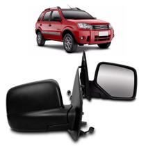 Retrovisor ecosport 2003 a 2009 eletrico preto texturizado Retrovisor ecosport 2003 a 2009 eletrico preto texturizado
