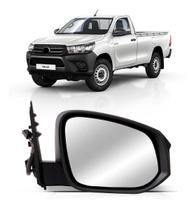 Retrovisor eletrico c/capa texturizada hilux 2016 a 2021