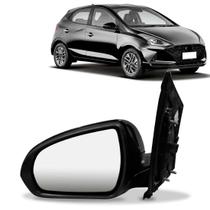 Retrovisor Elétrico C/ Pisca Capa Preta Hb20 2020 A 2022