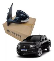 Retrovisor Elétrico Fiat Nova Strada 2021 A 2025 Lado Esquerdo Sem Capa Original