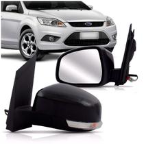 Retrovisor Elétrico Focus 2009 A 2013 Com Pisca Com Aquecedor