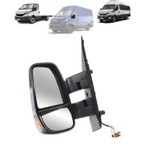 Retrovisor eletrico haste curta iveco daily 2020 a 2025 lado esquerdo Retrovisor eletrico haste curta iveco daily 2020 a 2025 lado esquerdo