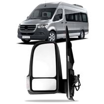 Retrovisor Elétrico Retrátil C/ Aquec Pisca Sprinter 20 a 22
