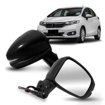 Retrovisor Elétrico Retrátil Fit/ Wrv 2014 A 2021 C/ Pisca