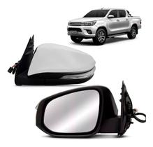Retrovisor Elétrico Toyota Hilux / 2016 A 2022 Lado Direito (Passageiro) Com Pisca