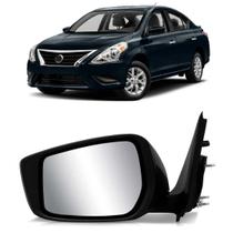 Retrovisor Elétrico Versa 2016 A 2019 C/ Capa Preta Retrovisor Elétrico Versa 2016 A 2019 C/ Capa Preta