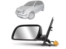 Retrovisor Eletrico VW Polo Asferico 02 a 10 Lado Direito EB083 Retrovisor Eletrico VW Polo Asferico 02 a 10 Lado Direito EB083