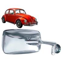 Retrovisor Espelho Fusca Mexicano Cromado Inox