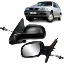 Retrovisor Espelho Gol City G3 2 Portas Special Esquerdo C/ Controle Manual