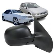 Retrovisor Espelho Golf Bora 1998 Até 2006 Direito Pequeno Controle Manual Pé de Ferro