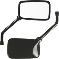 Retrovisor espelho moto CBX200 Strada CBX250 Twister NX400 Falcon Lente plana Honda Par