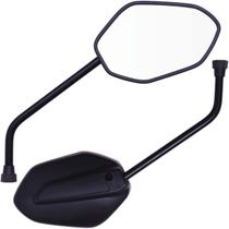 Retrovisor espelho moto CG125 CG150 CG160 Fan Titan Start 2014 em diante 10mm Lente Plana Honda Par