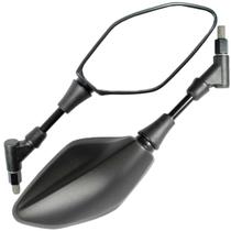 Retrovisor espelho moto MT03 MT07 MT09 Tracer900 GT XTZ1200 Super Tenere Retrátil Lente Plana Haste Yamaha Par