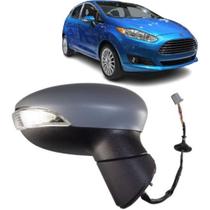 Retrovisor Espelho New Fiesta 2009 / 2018 Elétrico Com Pisca
