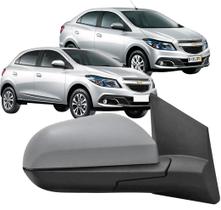 Retrovisor Espelho Onix Prisma Joy 2012 até 2019 Com Controle Manual Capa Primer Gm Original Retrovisor Espelho Onix Prisma Joy 2012 até 2019 Com Controle Manual Capa Primer Gm Original
