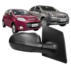 Retrovisor Espelho Palio Attractive 2012 até 2018 Grand Siena 2012... Com Controle Direito