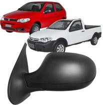 Retrovisor Espelho Palio Strada Economy 2011 até 2017 2 Portas Fixo Pé Redondo