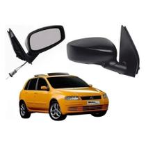 Retrovisor Espelho Stilo 2002 03 04 05 06 07 C/ Controle Manual