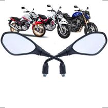 Retrovisor Esportivo Bmw F800 Fixo Rosca Honda Para Cg 125 150 Twister 190 Cb 300 Biz Pop 100 Titan