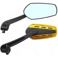 Retrovisor Esportivo Moto Universal Adaptável Lente Convexa Allen (Par)