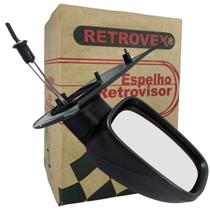 Retrovisor Esquerdo Com Controle Uno 4 Portas 2010 A 2020 - Retrovex 4489 Retrovisor Esquerdo Com Controle Uno 4 Portas 2010 A 2020 - Retrovex 4489