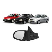 Retrovisor Esquerdo Corsa 1993 a 2002 Classic 2003 a 2016 Com controle