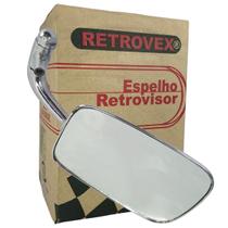 Retrovisor Esquerdo Cromado Fusca 1960 A 1996 - Retrovex 6629