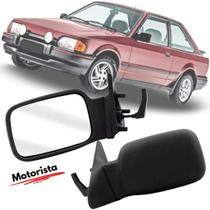 Retrovisor Esquerdo Escort Apolo Verona Hobby 1987 88 89 90 91 92 93 94 95 1996 Com Controle Interno Manual Retrovex
