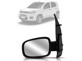 Retrovisor Esquerdo Manual 4 portas Fiat Uno 10/... EB683