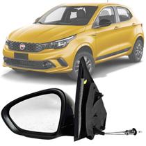 Retrovisor Esquerdo Motorista Fiat Argo Cronos 2017 2018 2019 2020 2021 2022 2023 com Controle Interno Manual Capa Preto Retrovisor Esquerdo Motorista Fiat Argo Cronos 2017 2018 2019 2020 2021 2022 2023 com Controle Interno Manual Capa Preto