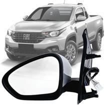 Retrovisor Esquerdo (motorista) Fiat Strada 2020 2021 2022 Elétrico com Seta Original Mopar