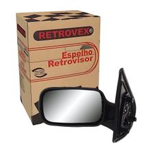 Retrovisor Esquerdo Motorista Sem Controle Palio 2 Portas