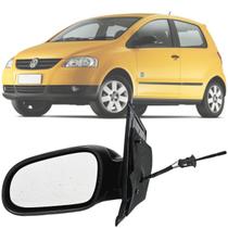 Retrovisor Esquerdo (motorista) Volkswagen Fox 2003 2004 2005 2006 2007 2008 2009 2010