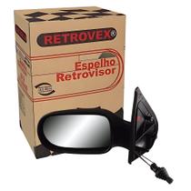Retrovisor Esquerdo Palio Siena 2008 Em Diante Com Controle