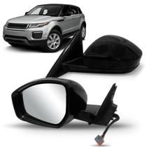 Retrovisor Evoque 2014 a 2022 Eletrico Retratil com Pisca Retrovisor Evoque 2014 a 2022 Eletrico Retratil com Pisca
