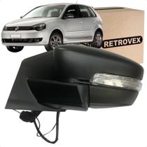Retrovisor Externo com Controle com Seta Polo Gvi 12/14 Le