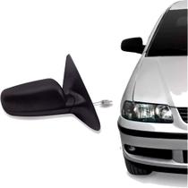 Retrovisor Externo com Controle Convexo Grande Gol Parati Saveiro Giii Giv 99/14 4p Ld