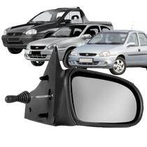 Retrovisor Externo Corsa Wind Sedan Pick Up 94/01 C/ Controle Ld