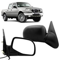 Retrovisor Externo Elétrico Preto para Ford Ranger 1998 a 2003