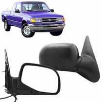 Retrovisor Externo Elétrico Preto para Ranger 1992 a 1997