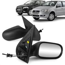 Retrovisor Externo Espelho Lateral Palio Siena Weekend 2008 a 2010 4 Portas Controle Manual Retrovisor Externo Espelho Lateral Palio Siena Weekend 2008 a 2010 4 Portas Controle Manual