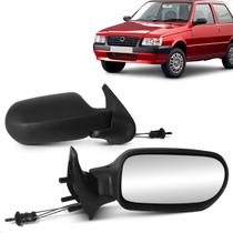 Retrovisor Externo Espelho Lateral Uno Fire 2006 a 2010 2 Portas Controle Manual Retrovex