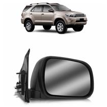 Retrovisor Externo Externo Hilux Srv Sw4 2005 A 2011 Preto Liso