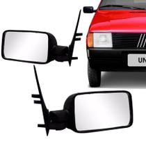 Retrovisor Externo Fiat Uno Prêmio Elba 1985 a 1988 Uno Mille Sem Controle Interno Lado Direito RX406