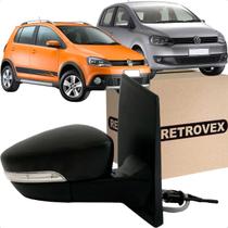 Retrovisor Externo Fox Spacefox Crossfox 03/08 com Controle e Pisca Ld 2/4p